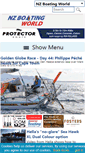 Mobile Screenshot of nzboating-world.com
